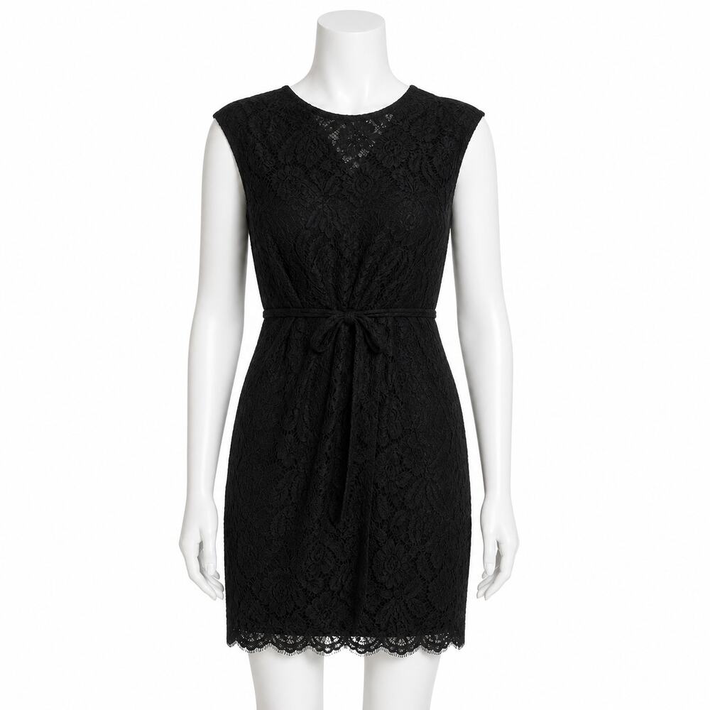 ABS by Allen Schwartz Black Lace Mini Dress - Size XS